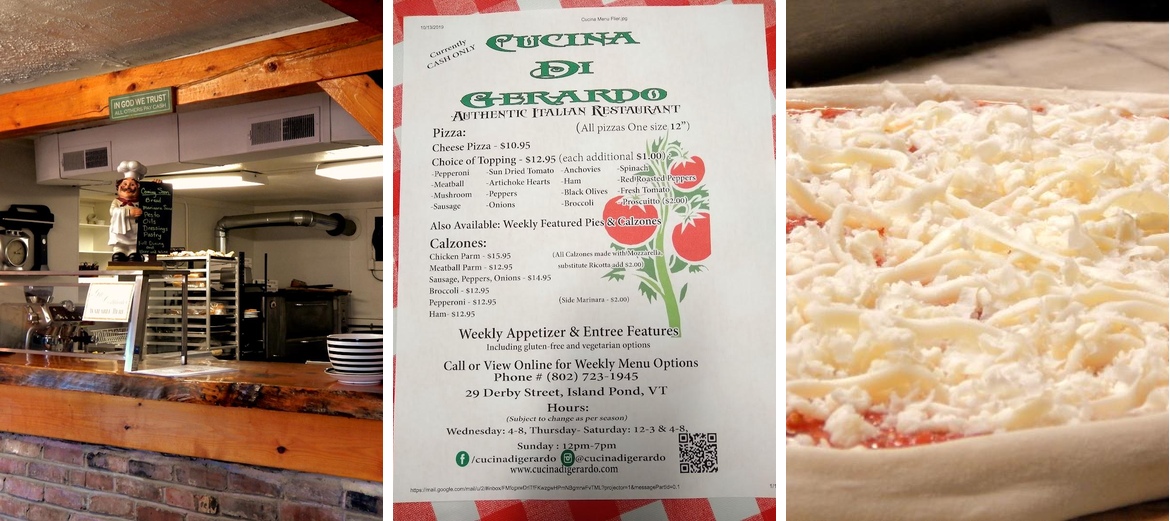 Cucina di Gerardo Menu
